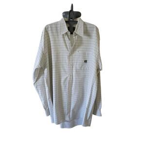 Cinch Long Sleeve Thin Stripe Men's Shirt Like New Size L